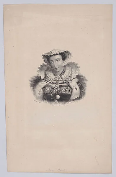 Mary, Queen of Scots — Mary, Queen of Scots|Charles Achile d'Hardivillier|Imprimerie Lesauvage