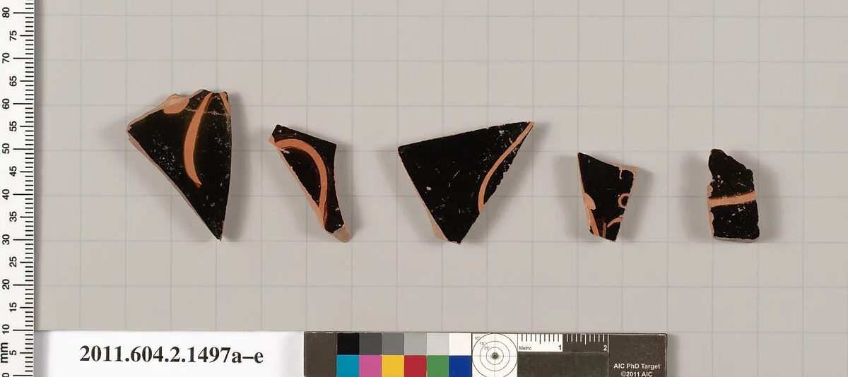 Terracotta fragments of skyphoi (deep drinking cups) — Unknown