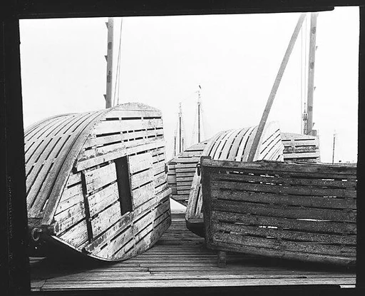 [Wooden Vessels for Live Fish (Viveros), Cuba]