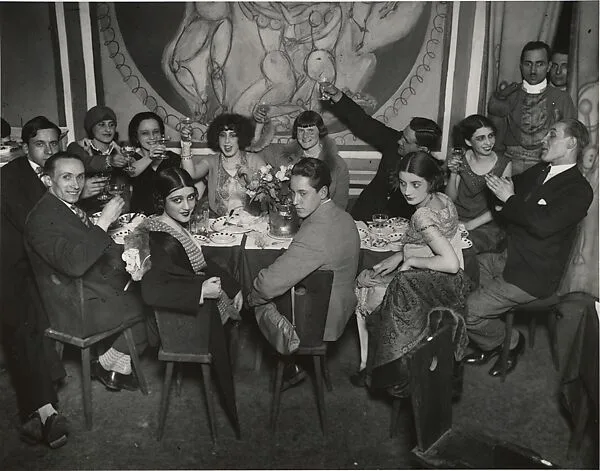 Celebration After the First Futurist Ballet, Paris — André Kertész|Igor Bakht