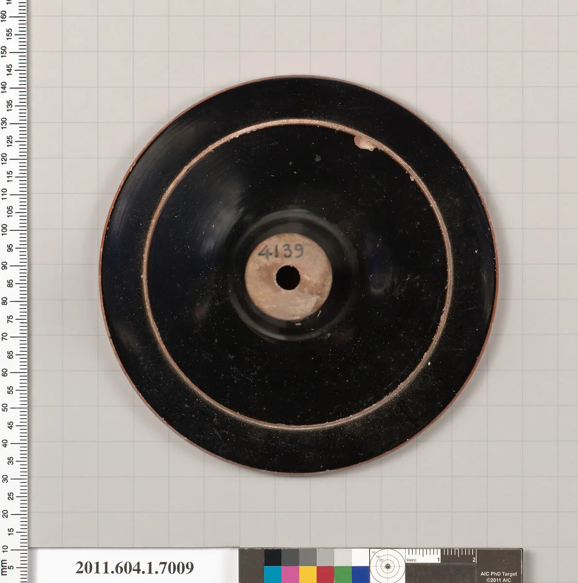Terracotta fragment of a kylix (drinking cup) — Unknown