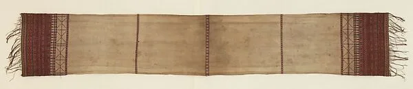 Man's shoulder cloth (Salendang) — Unknown