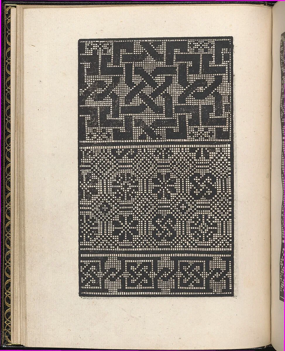 Page from Ein new kunstlich Modelbuch...(Page 10v) — Peter Quentel