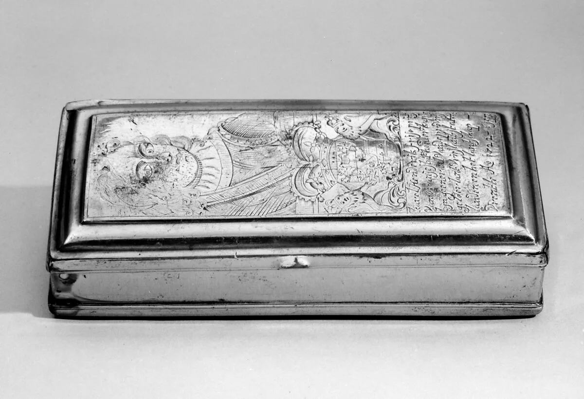 Tobacco box — Unknown
