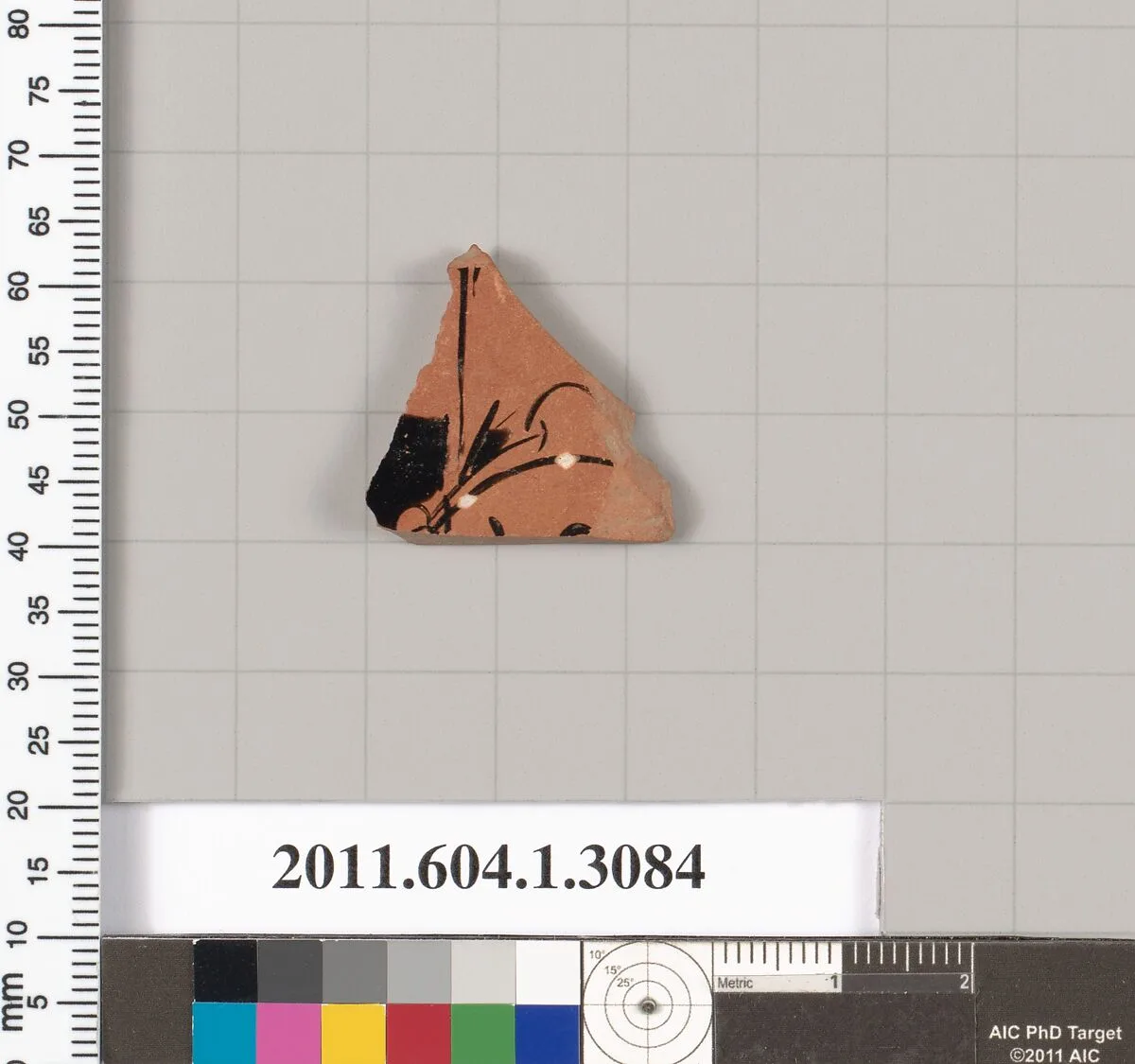 Terracotta fragment of a kylix (drinking cup) — Unknown