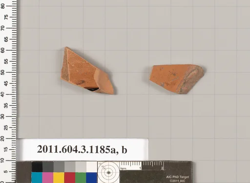 Terracotta fragments of mastoids (drinking cups with narrow base) or kyathoi (cup-shaped ladles)