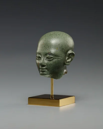 Head of a Statuette of Ptah