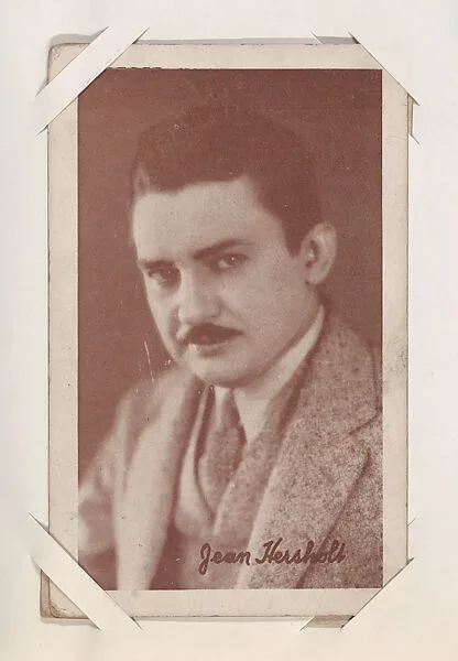 Jean Hersholt from Movie Stars Exhibit Cards series (W401) — Unknown