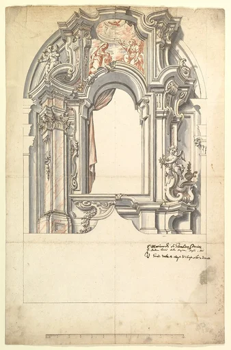 Two Alternate Designs for an Altar (?)