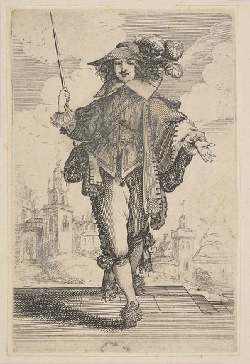 Gentleman Holding a Crop