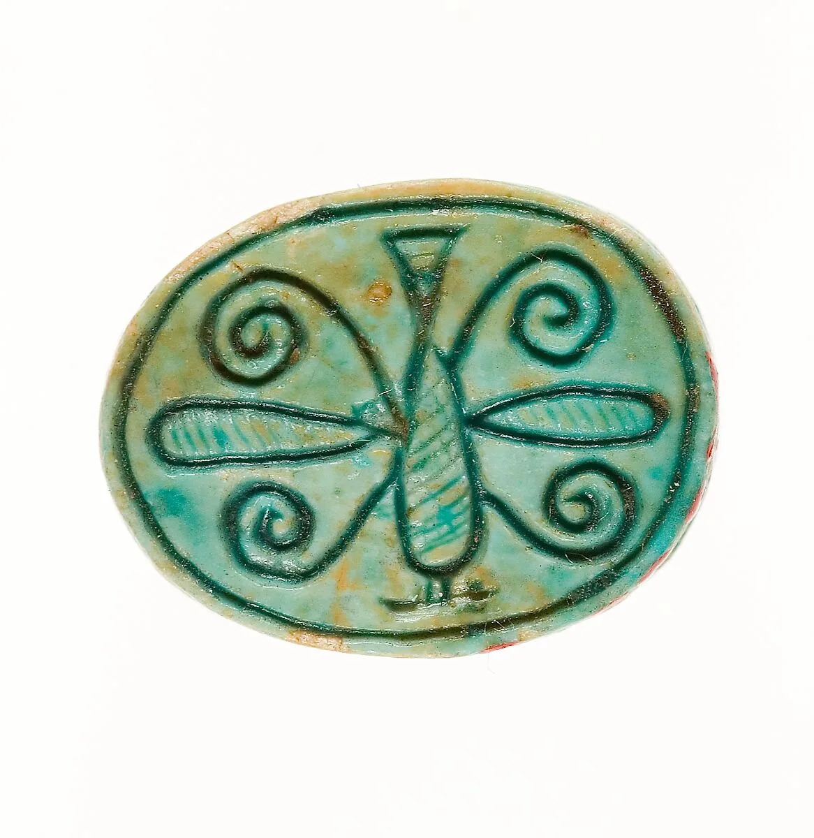 Scarab Inscribed with a Geometric Pattern — Unknown