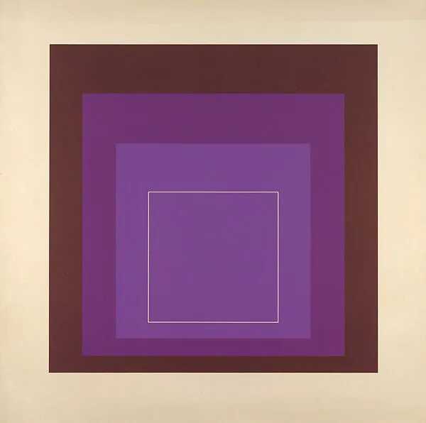 Proof for White Line Square series — Josef Albers|Gemini G.E.L.|Kenneth E. Tyler