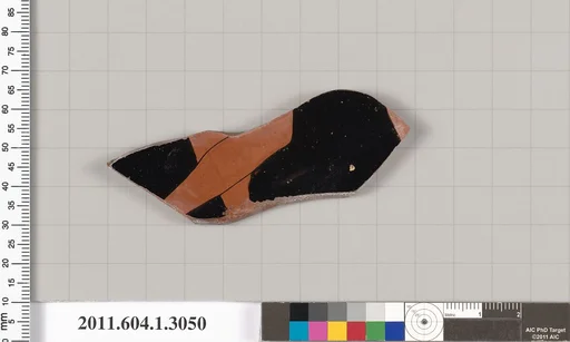Terracotta fragment of a kylix (drinking cup)