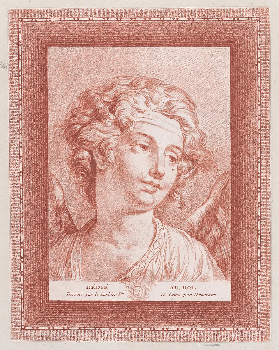 Tête d'Ange — Gilles Demarteau|Jean Jacques François Le Barbier