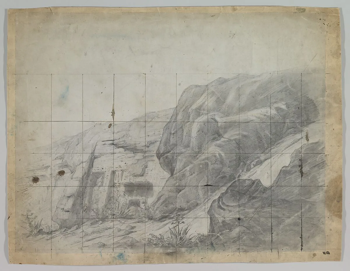 Design for a Stage Set — Eugène Cicéri