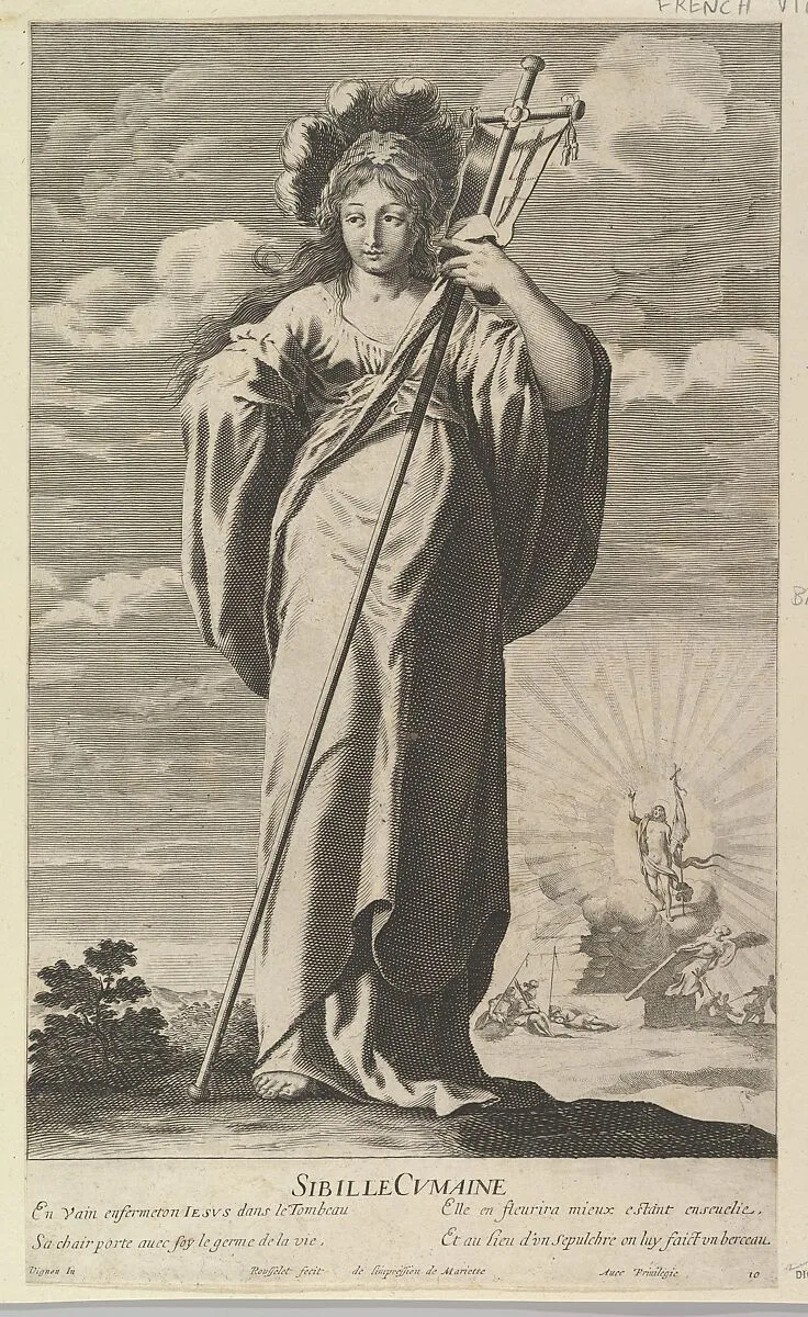 Sibylle de Cumes — Abraham Bosse|Pierre Mariette|Gilles Rousselet|Claude Vignon