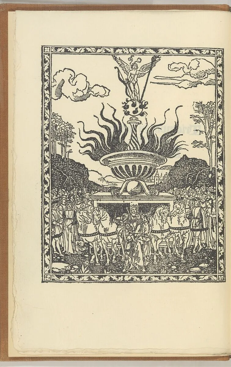 Triomphi di messer Francesco Petracha (facsimile) — Francesco Petrarca