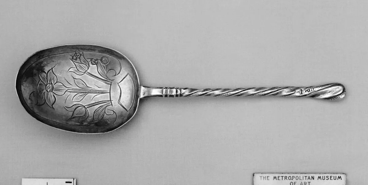 Twisted-stem spoon — Unknown