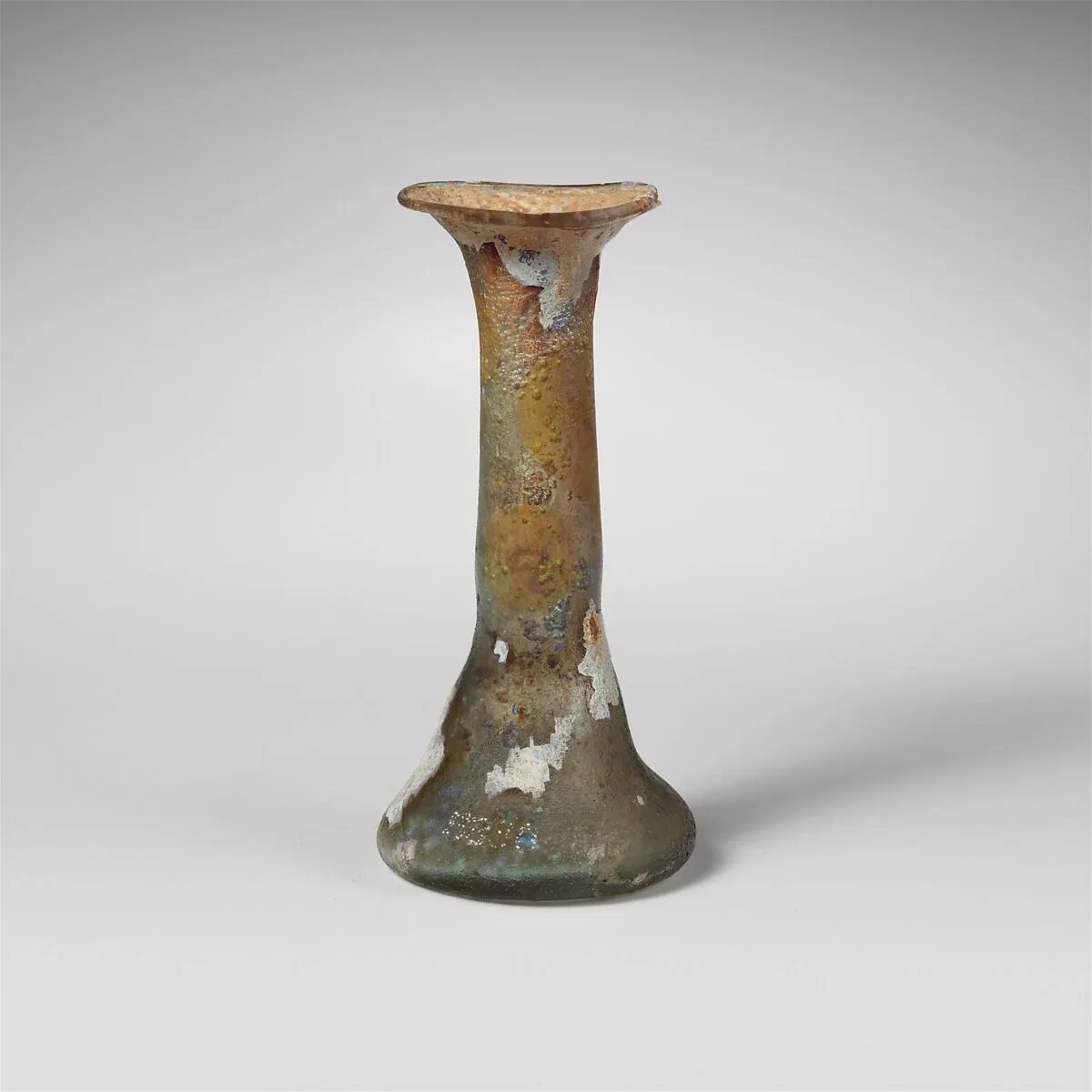 Glass perfume bottle — Unknown