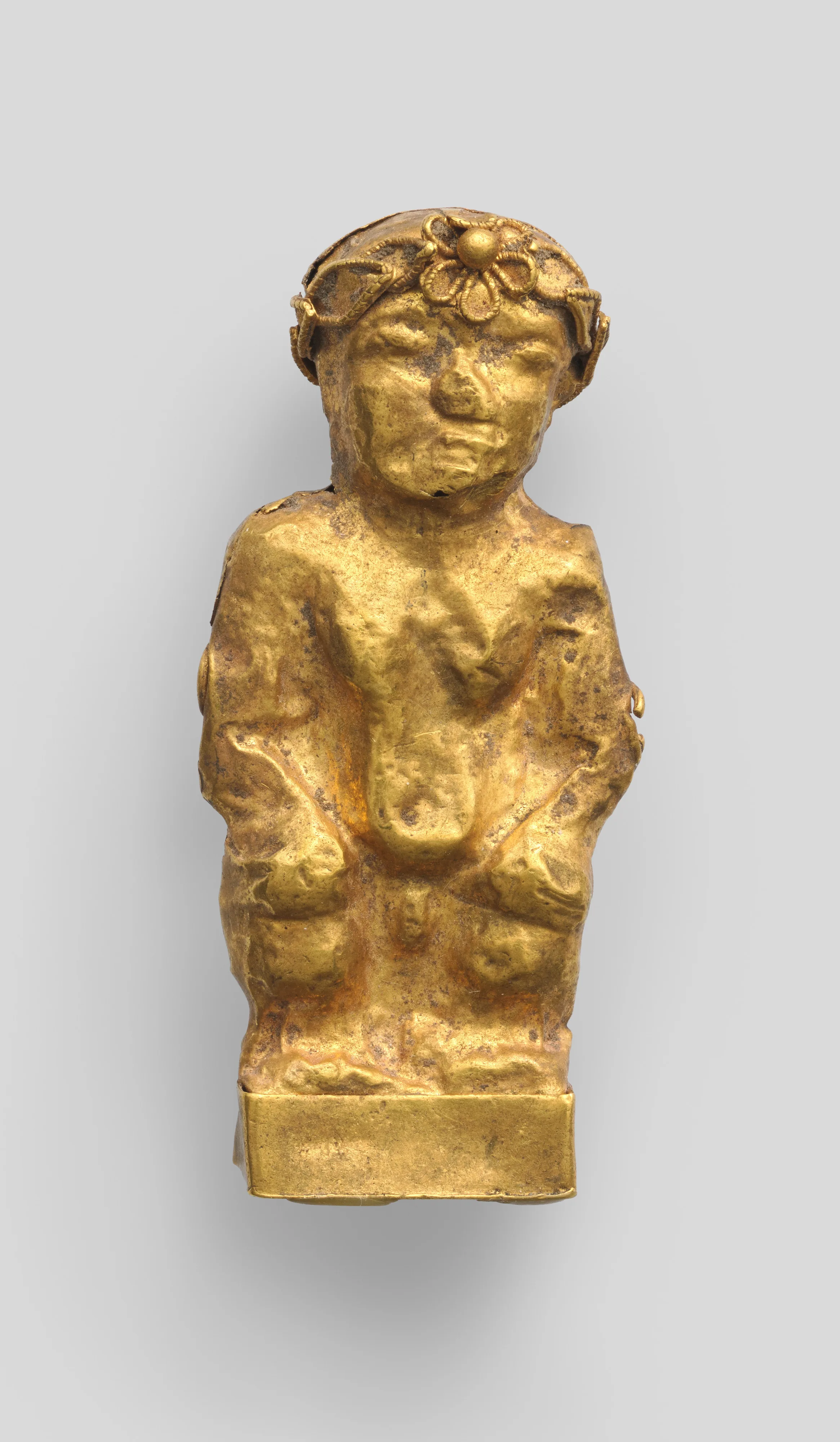 Pendant: Eros (?) wearing diadem with rosette over the forehead — Unknown