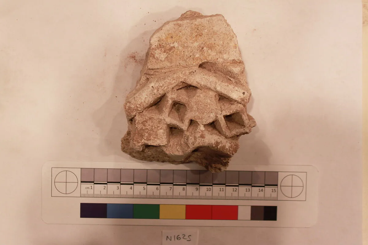 Stucco Fragment — Unknown