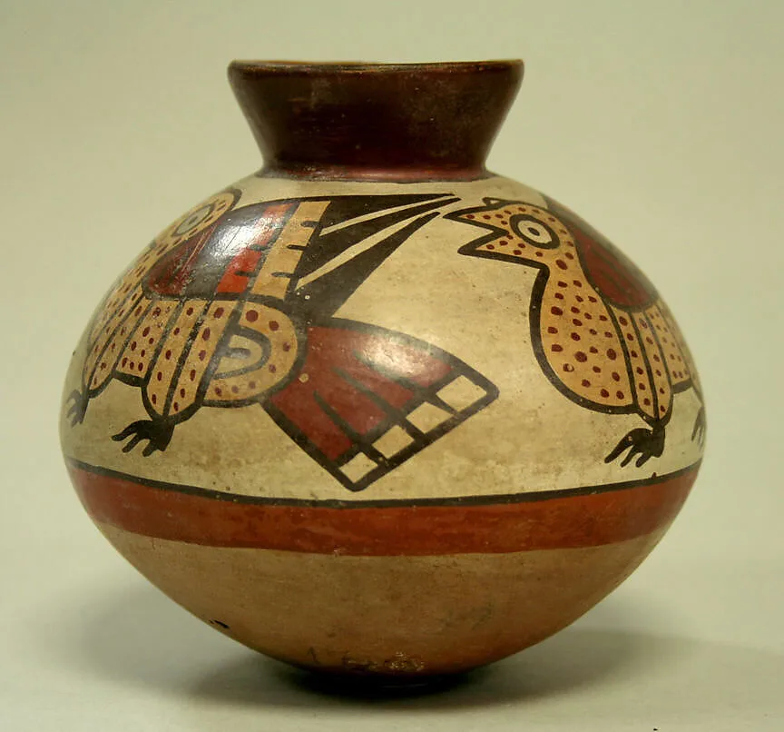Collared jar with birds — Unknown