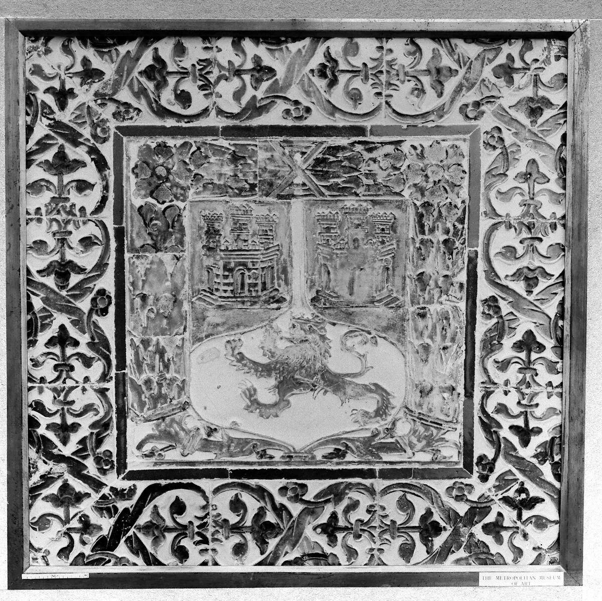 Wall tile — Unknown