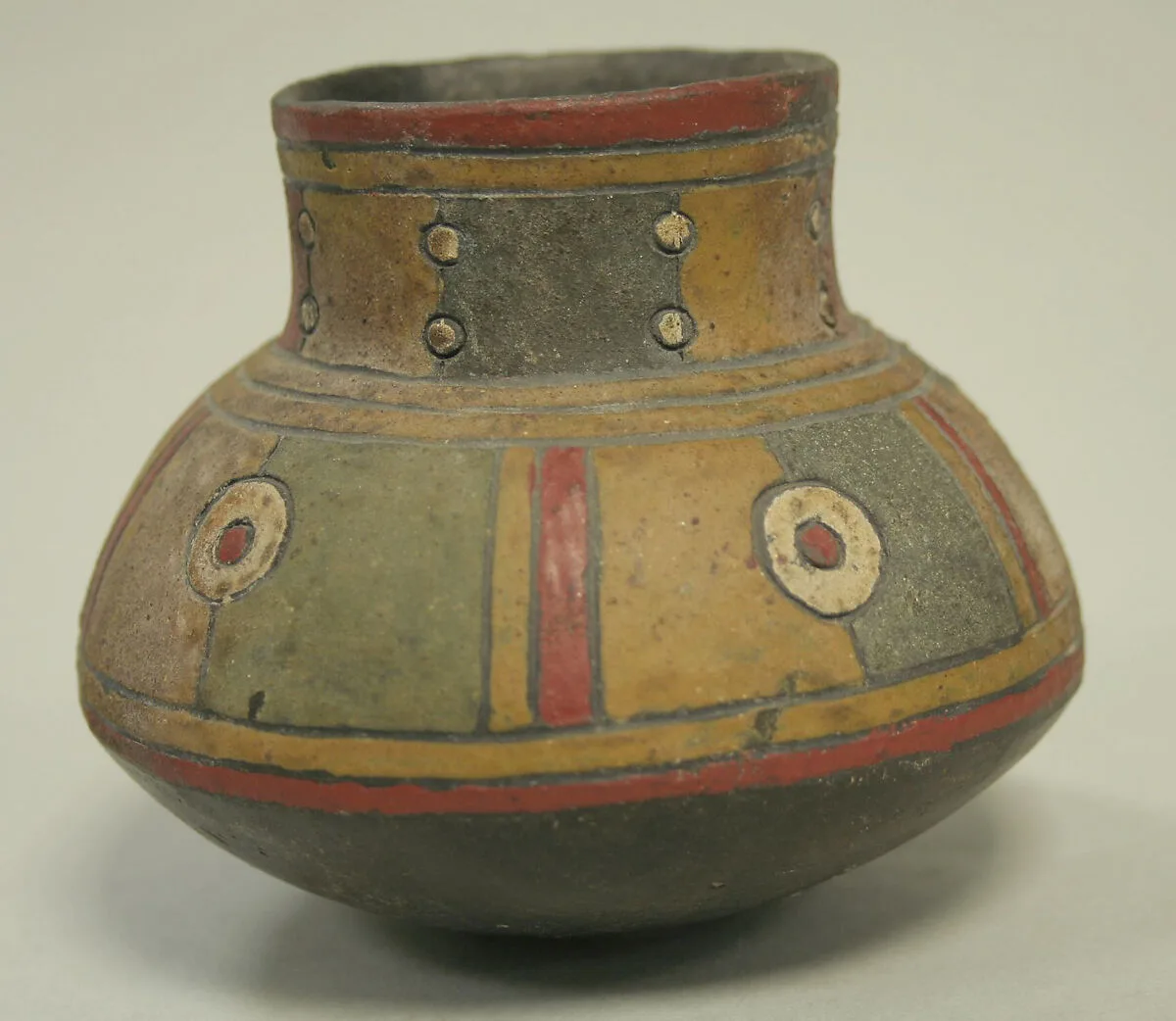 Single Spout Painted Jar — Unknown