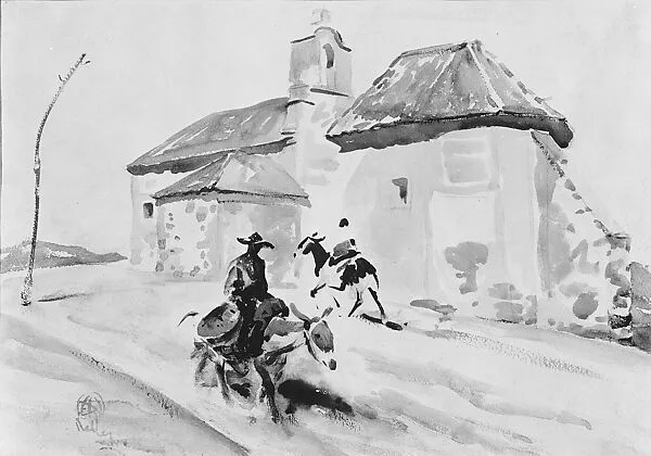 Dusty Road in Spain — Henry George Keller
