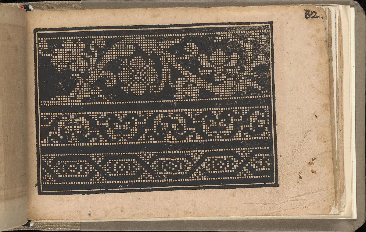 Schön newes Modelbuch (Page 82r) — Sigismundus Latomus