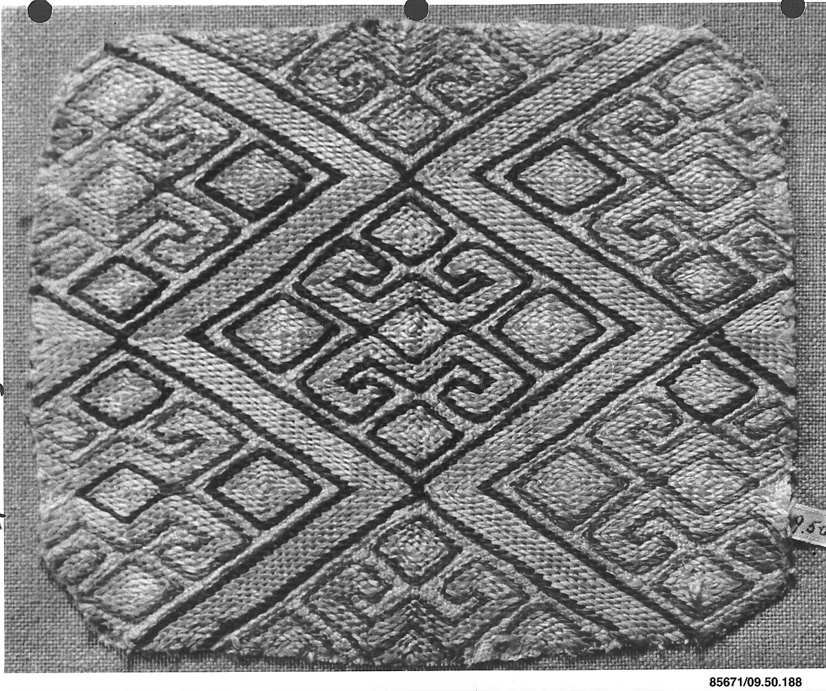 Peasant costume fragment — Unknown