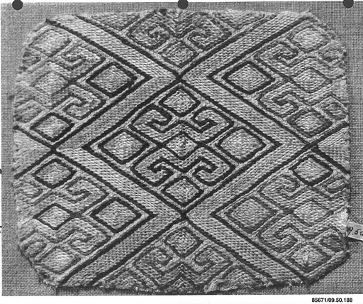 Peasant costume fragment