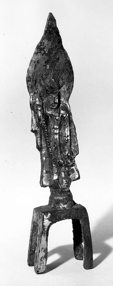 唐? 鎏金青銅佛立像|Standing Buddha — Unknown