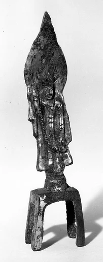 唐? 鎏金青銅佛立像|Standing Buddha