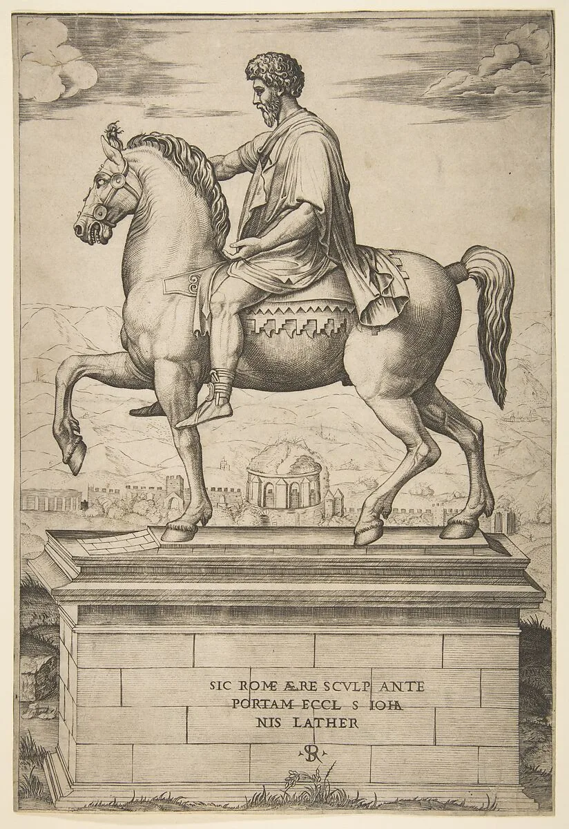 Equestrian Statue of Marcus Aurelius — Marco Dente