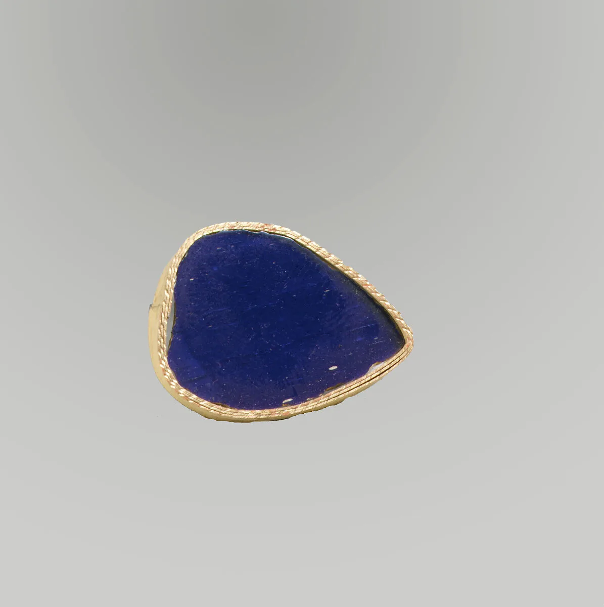 Glass monochrome fragment — Unknown