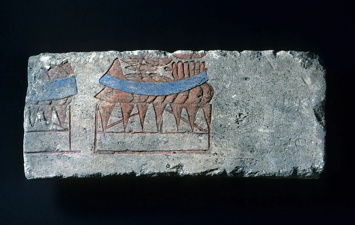 Relief with offering stands — Unknown