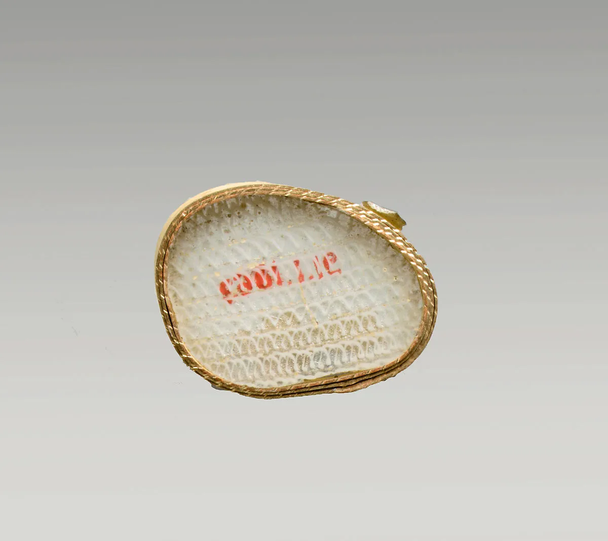 Glass network mosaic fragment — Unknown