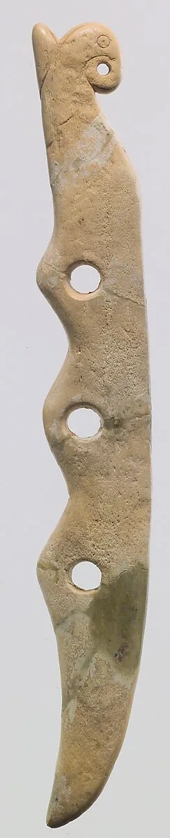 Horse bit cheekpiece in form of a bird's head — Unknown