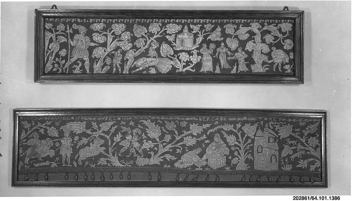 Band with scenes from the Story of David — Unknown