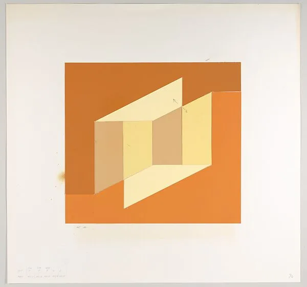 Untitled (for Never Before) — Josef Albers