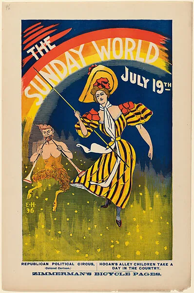 The Sunday World: July 19th — E. H.|The New York World