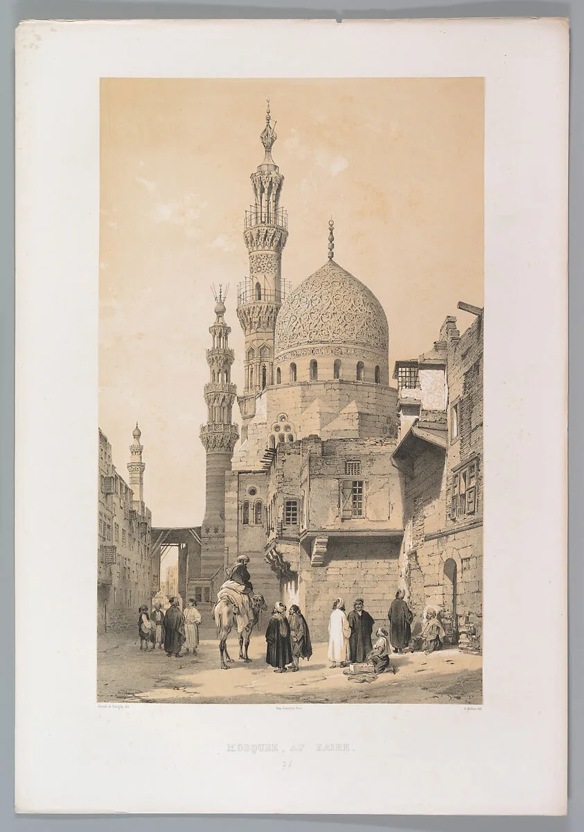Mosquée, au Kaire — Joseph-Philibert Girault de Prangey