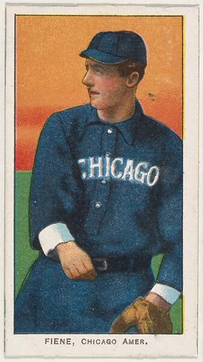 Fiene, Chicago, American League, from the White Border series (T206) for the American Tobacco Company