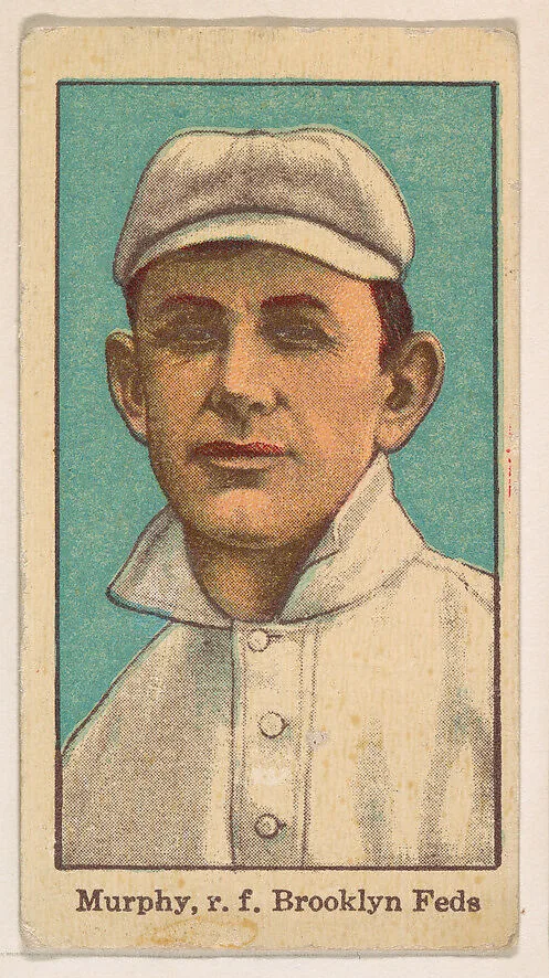 Murphy, Right Field, Brooklyn, Federal League, from the Baseball Players series (D303), issued by the General Baking Company — General Baking Company