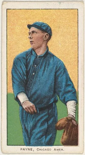 Payne, Chicago, American League, from the White Border series (T206) for the American Tobacco Company