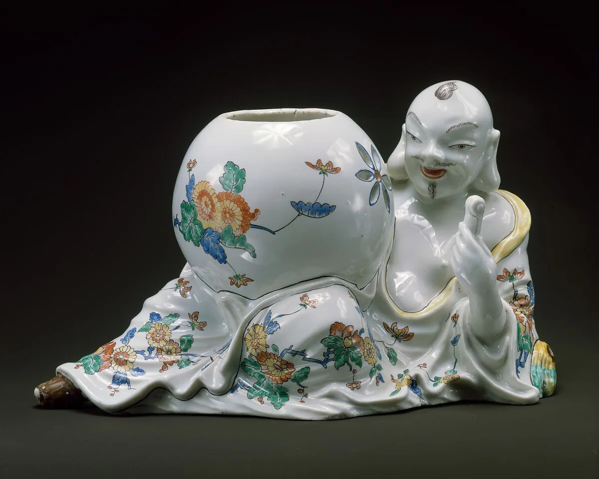 Oriental with Potpourri Jar — Unknown