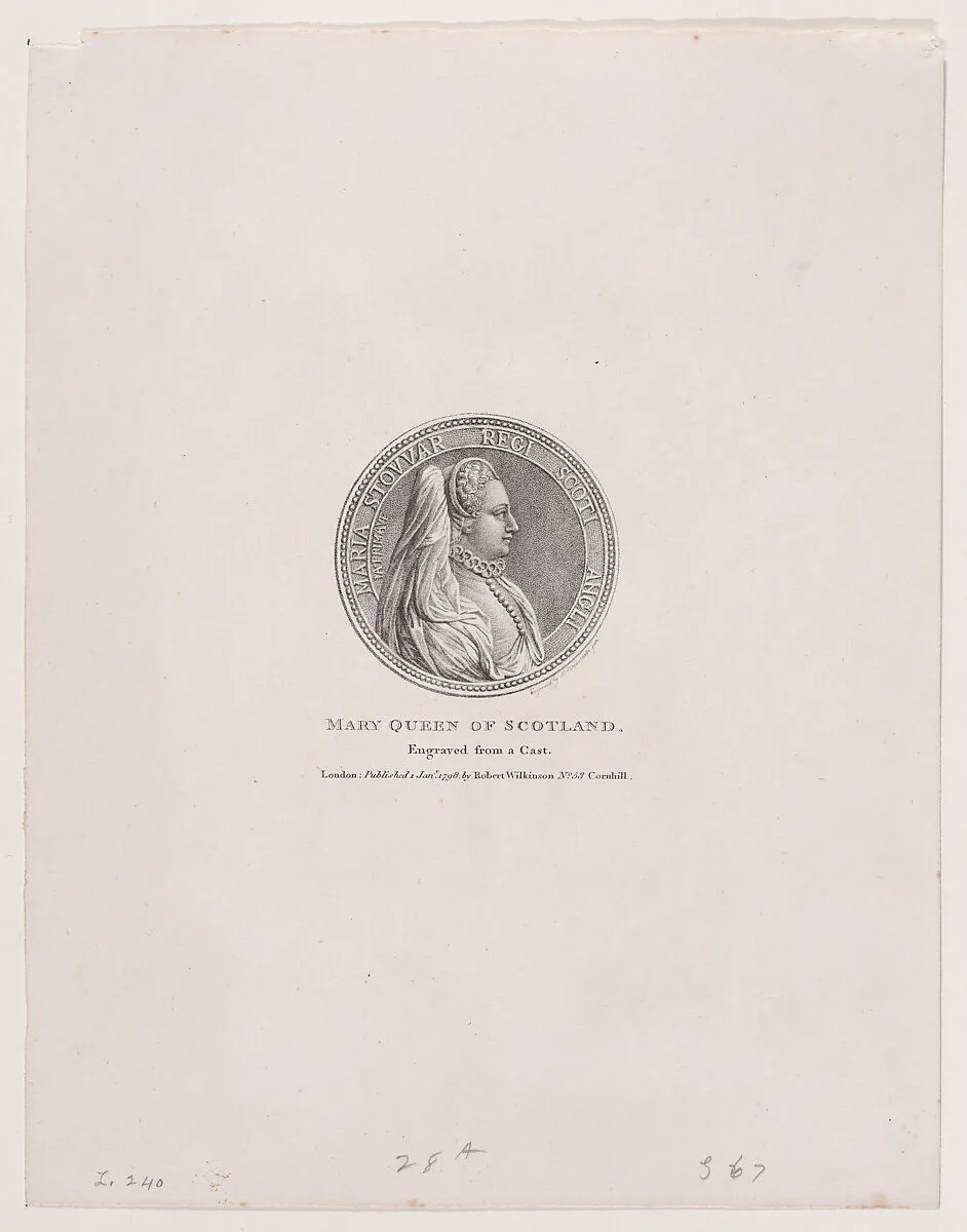 Mary, Queen of Scots — Mary, Queen of Scots|Robert Wilkinson|Niccolò Schiavonetti|Jacopo Primavera