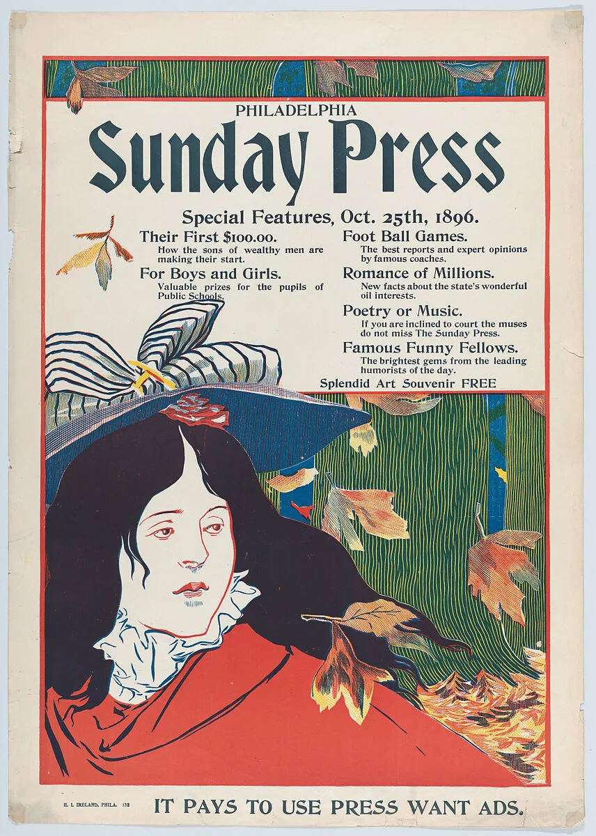 Sunday Press: October, 1896 — George Reiter Brill