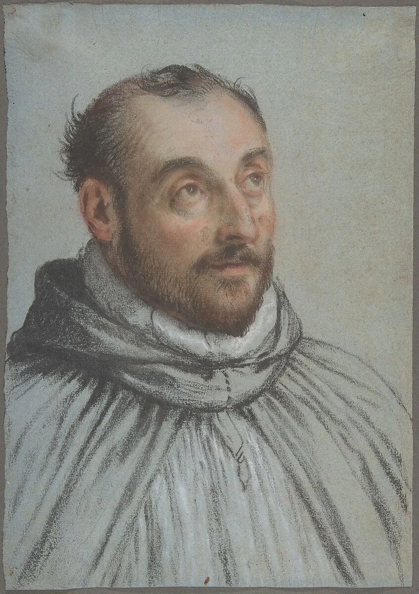 Bust-Length Portrait of an Ecclesiastic — Carletto Caliari